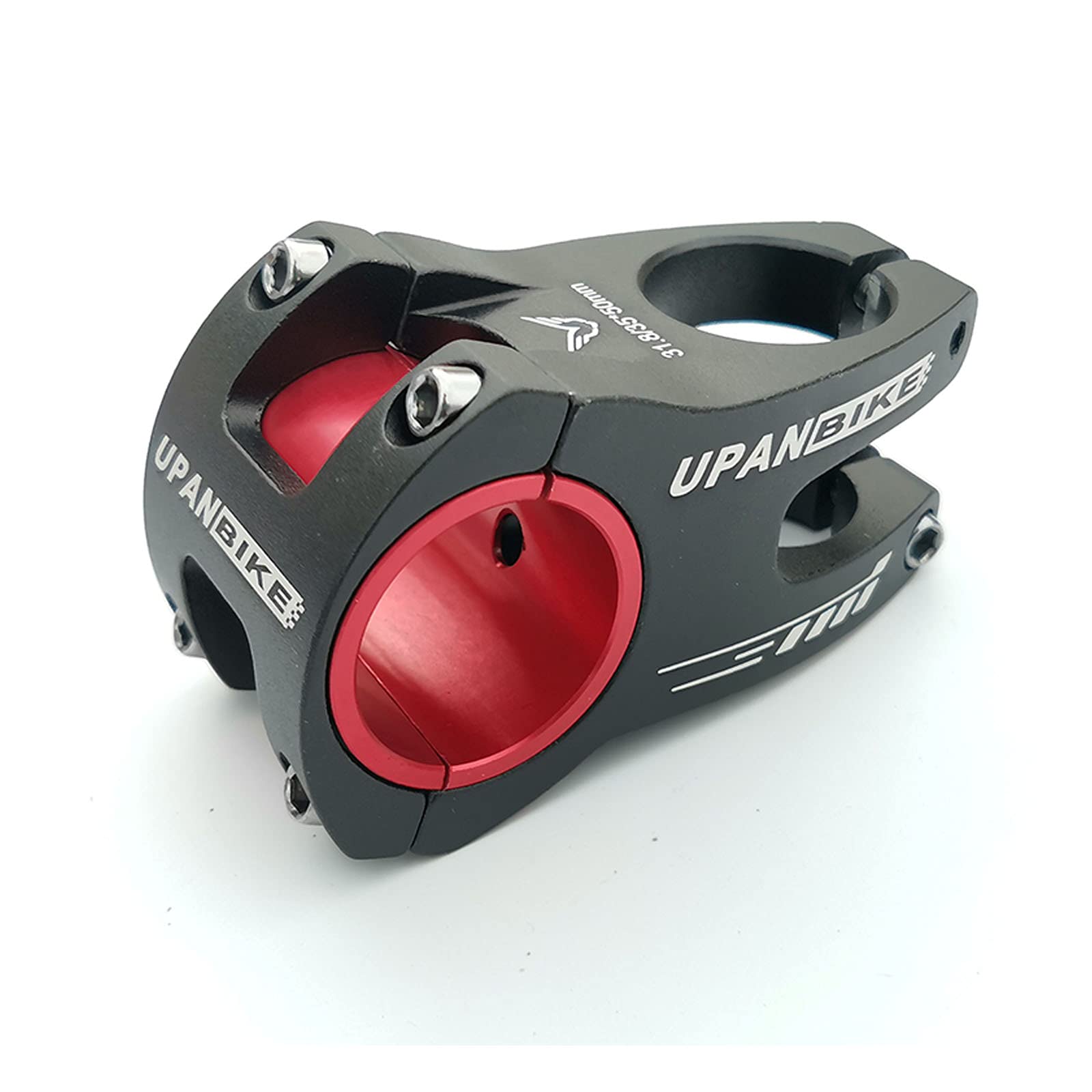 Potencia Corta UPANBIKE de 50mm para Bicicleta de Montaña y Stunt