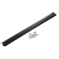 Paquete de 12 Rayos de Acero Negro 14G para Bicicleta (295mm) con Niples