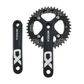 Crankset Monoplato PETCHOR MTB – Bielas de 170mm con Plato 42T