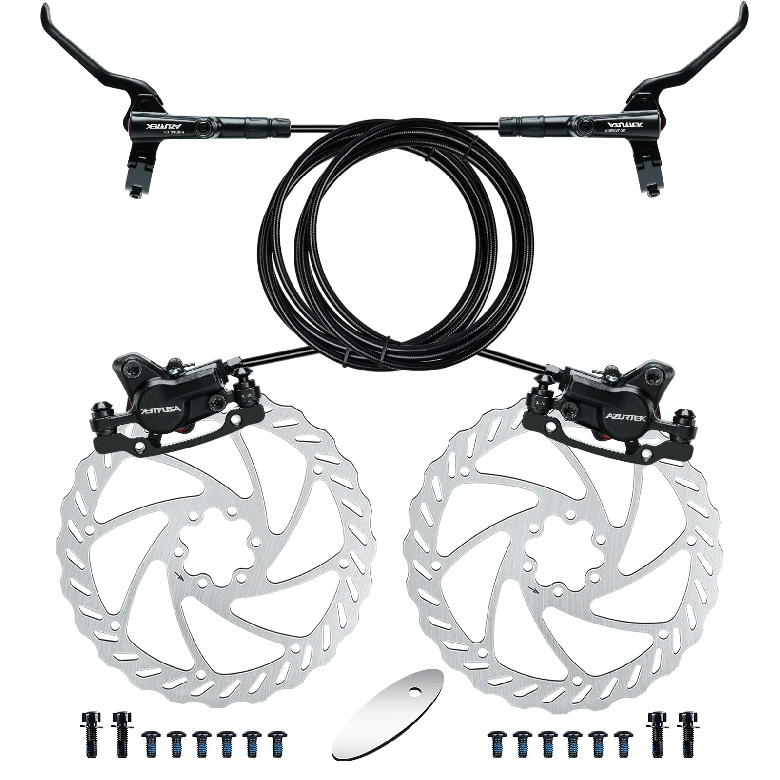Kit de Frenos Hidráulicos RUJOI – Rendimiento y Control Total (160mm)