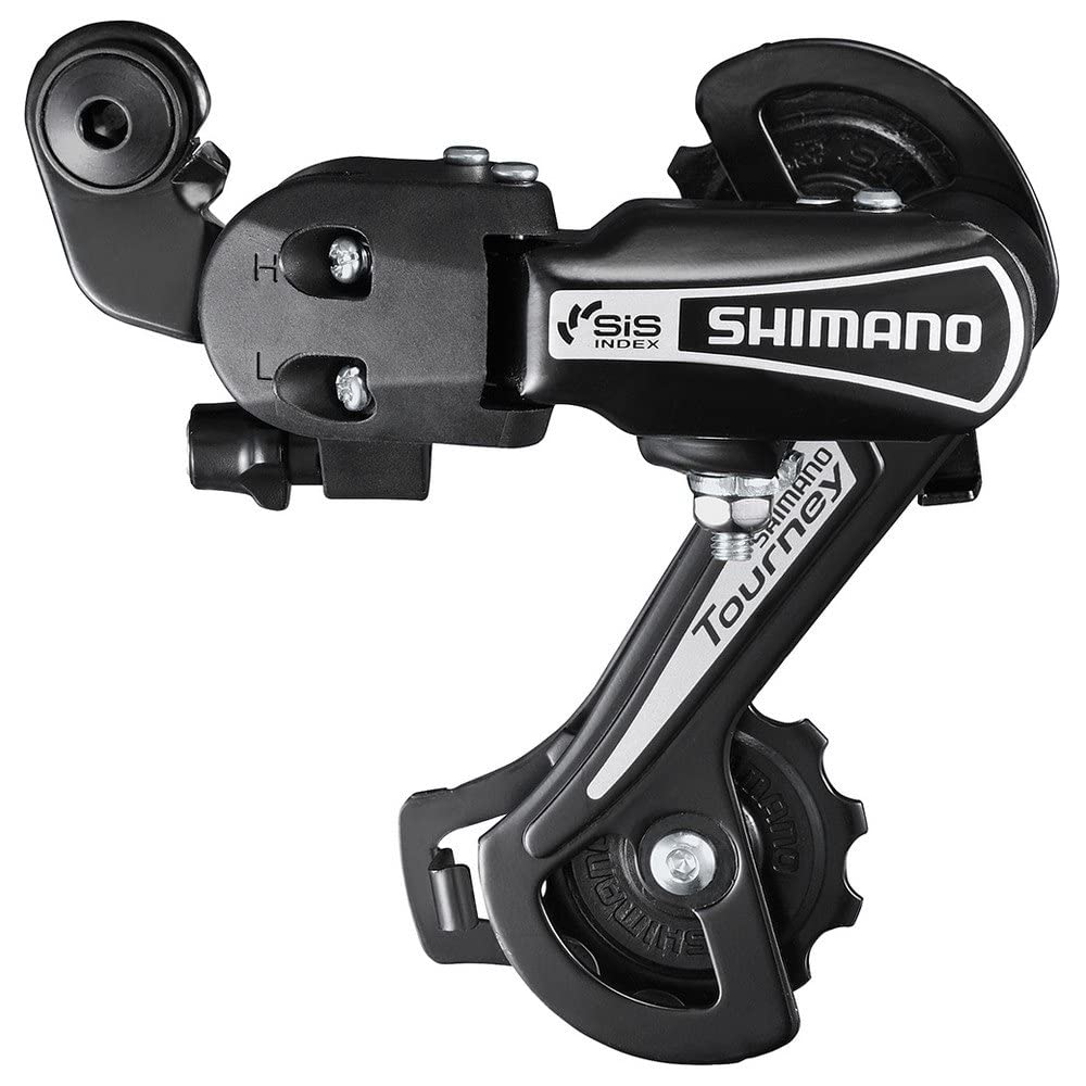 EQUIPO DE CICLISMO Desviador trasero. 6v GS RD-TY21 Tourney (Negro)