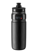Elite Fly 750ml Bottle (Black Tex) – Ultra-Lightweight Textured Cycling Water Bottle