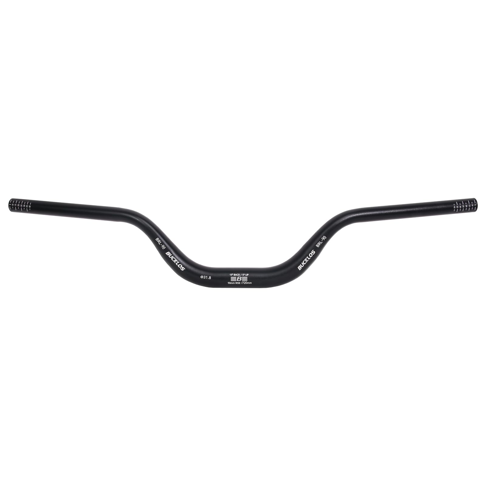 Manubrio de Alta Elevación BUCKLOS para Bicicleta de Montaña y Stunt