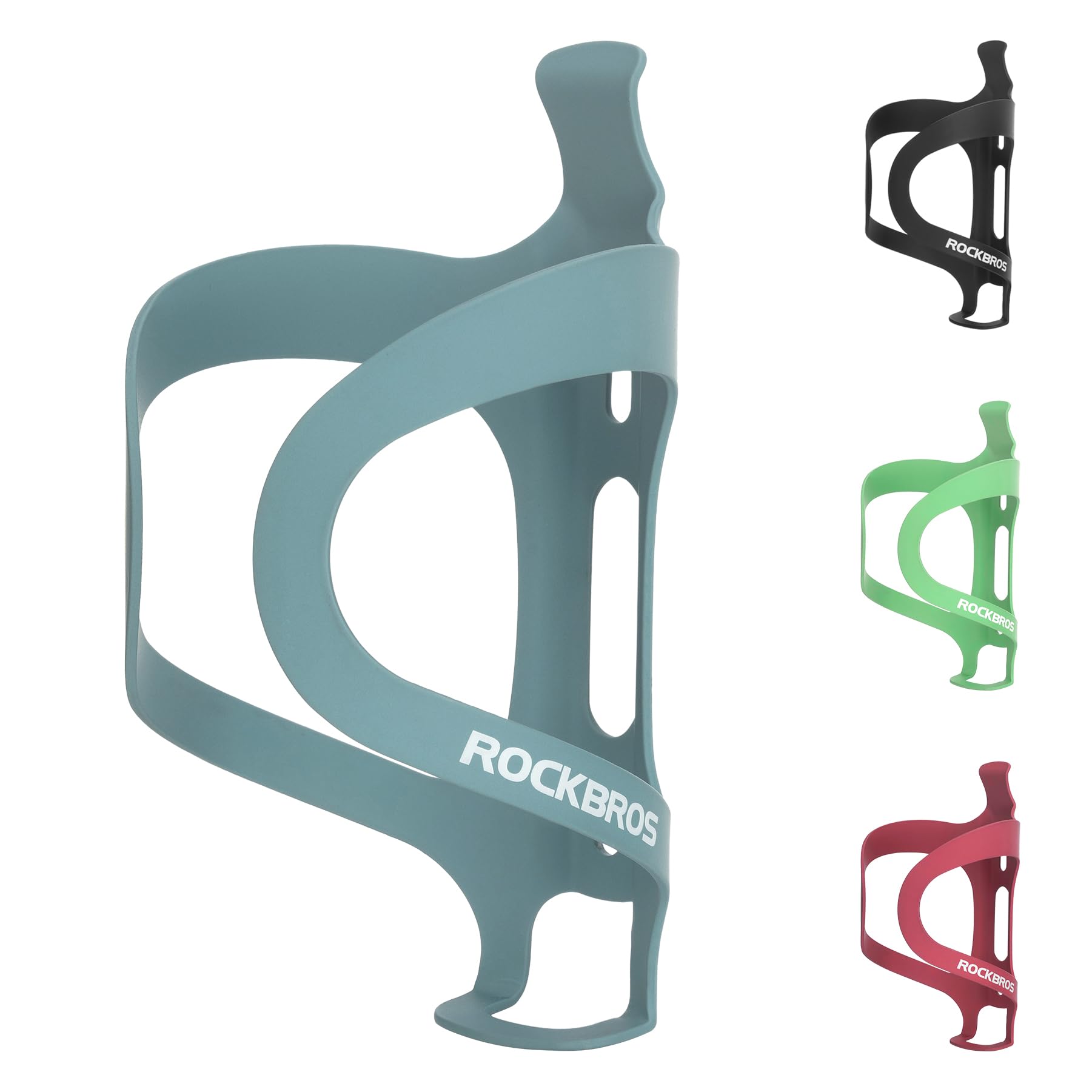 ROCKBROS Bike Water Bottle Cage Holder Lightweight Alloy Aluminum Bicycle Water Bottle Holder Cages Secure Hold Brackets