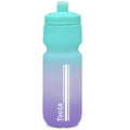 24oz Bike Water Bottle Cycling Squeeze Water Bottle Leakproof BPA Free with Capacity Scale w/Pull Top Lid Reusable for Bicycle GymCamping Hiking
