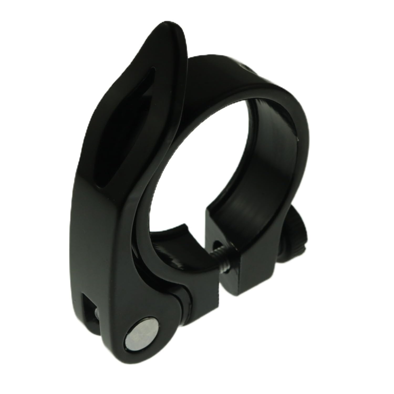 Abrazadera de Asiento Quick Release YTgilo de 34.9mm para Bicicleta – Negro Mate